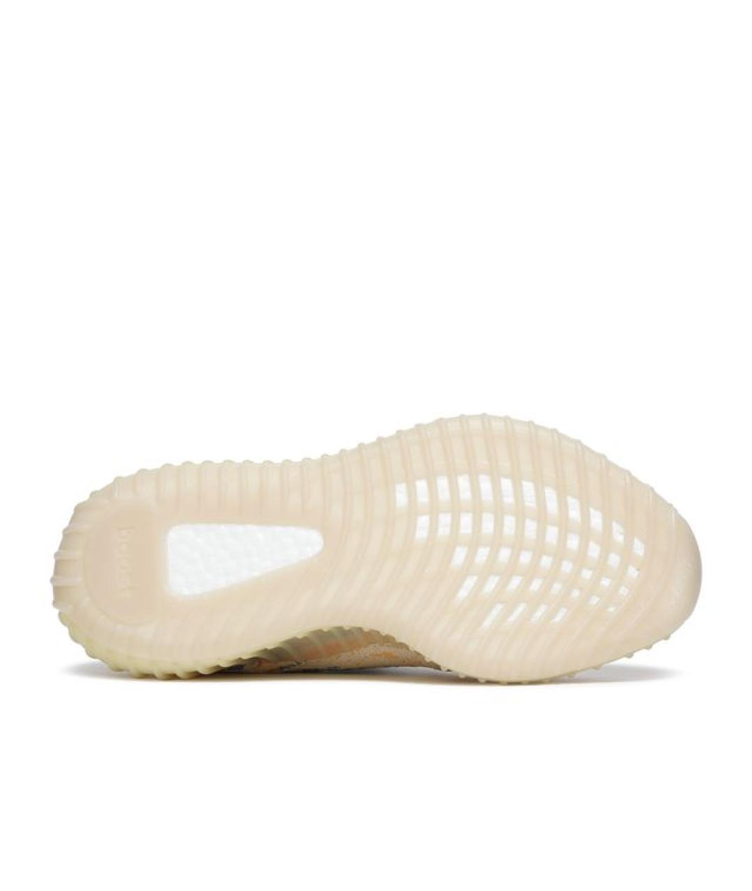 ADIDAS YEEZY Желтые текстильные кроссовки, фото 4