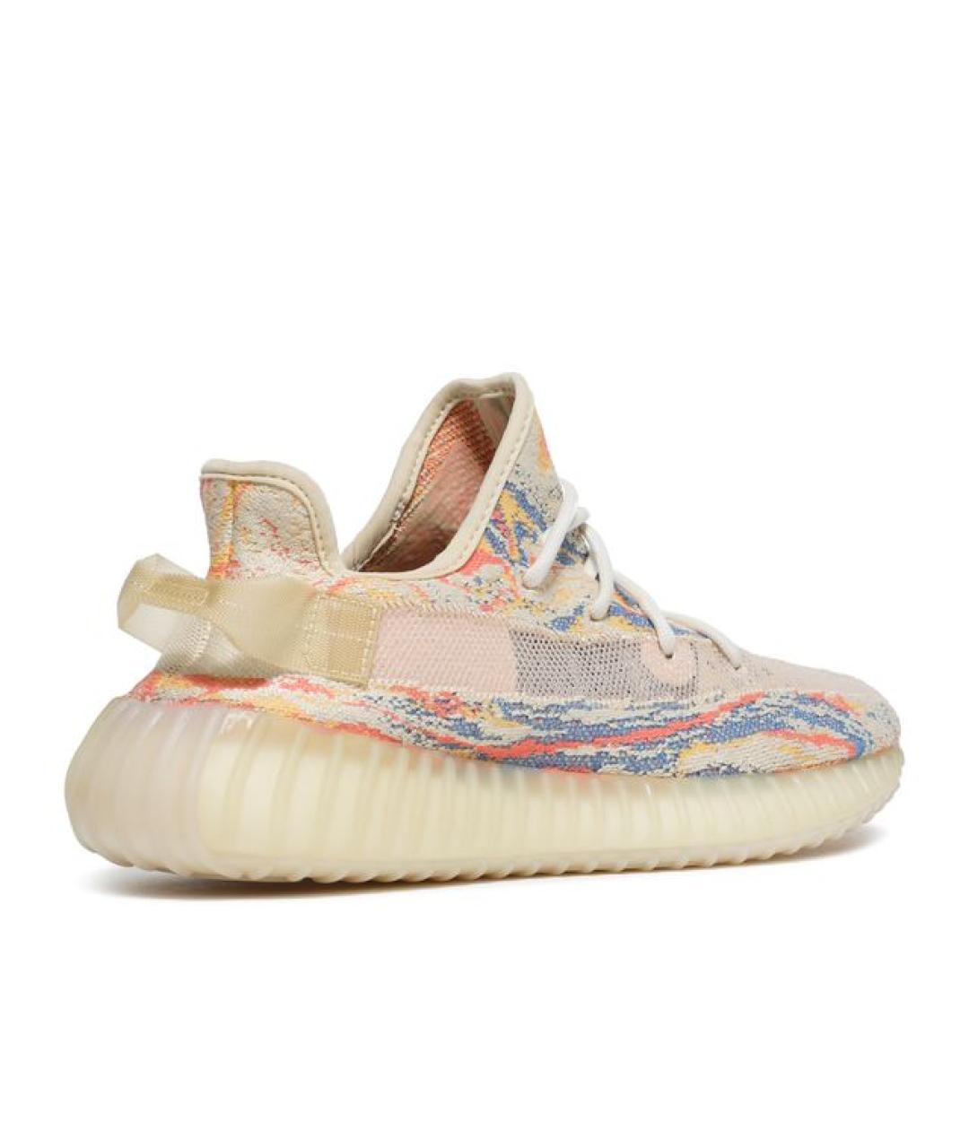 ADIDAS YEEZY Желтые текстильные кроссовки, фото 3