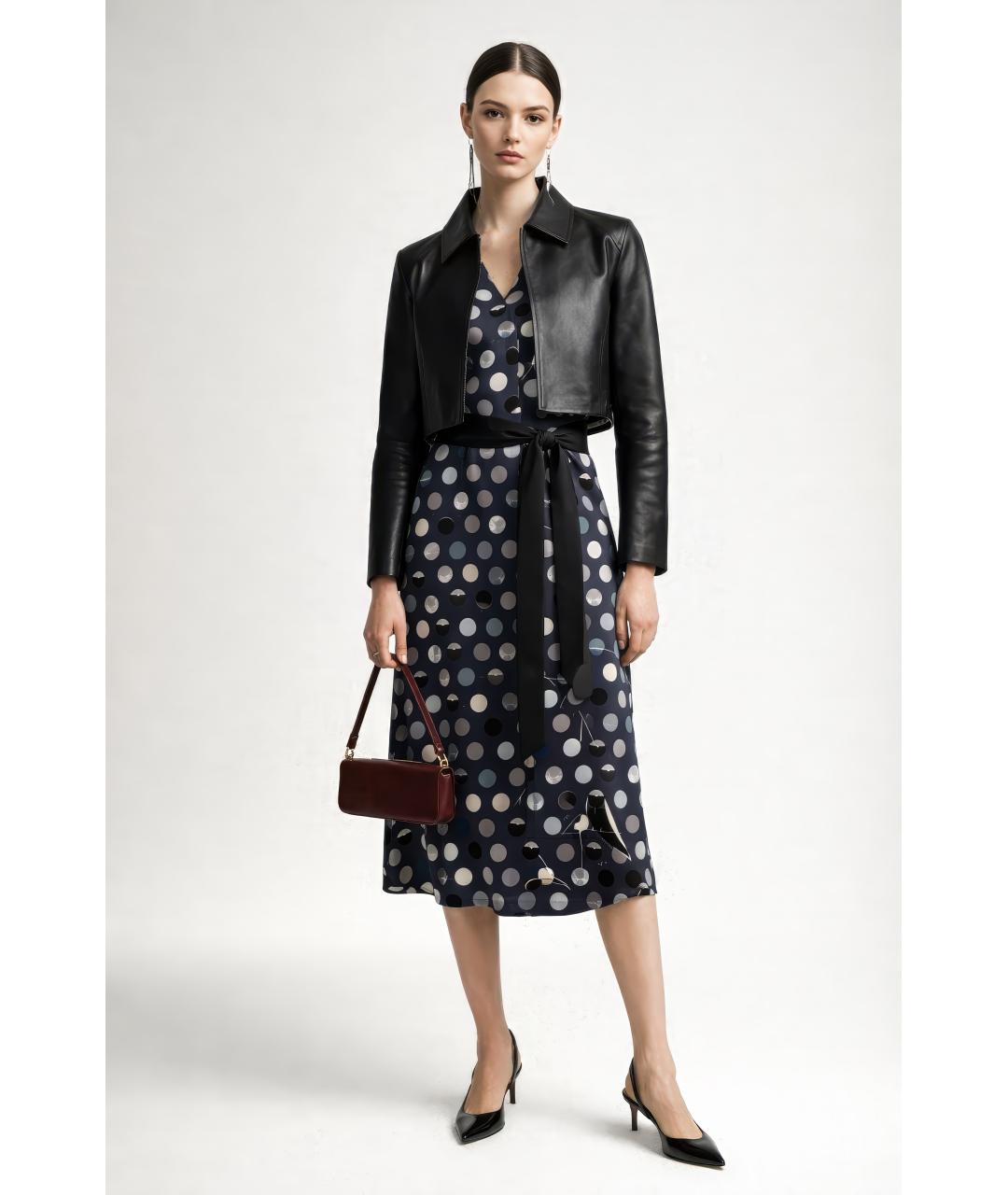 CELINE Мульти шелковое вечернее платье, фото 6