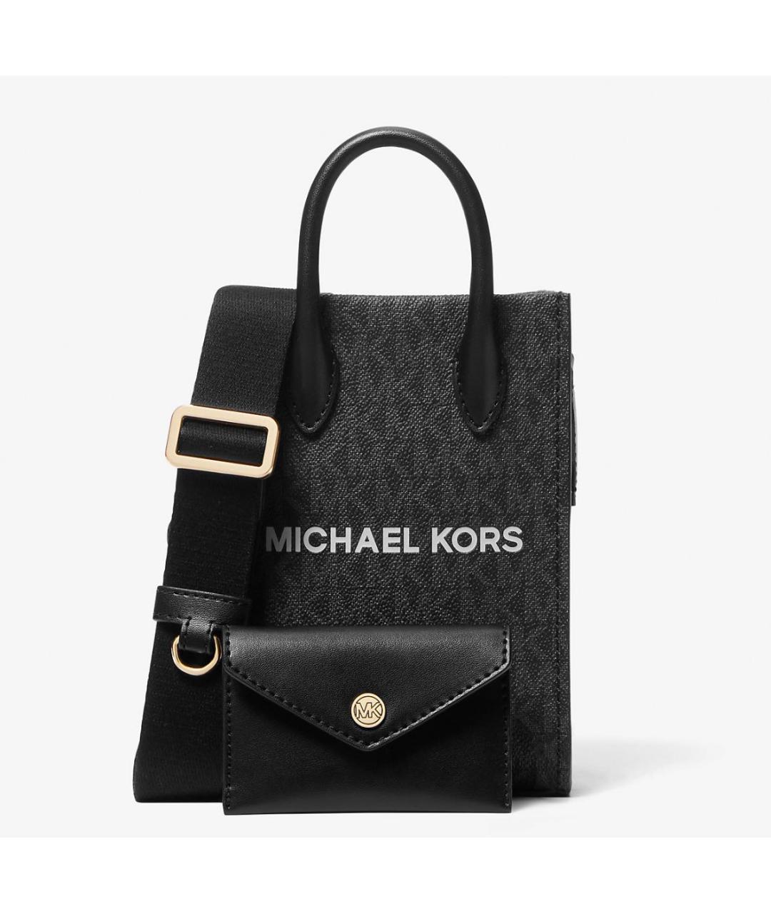 MICHAEL KORS Черная сумка через плечо, фото 6