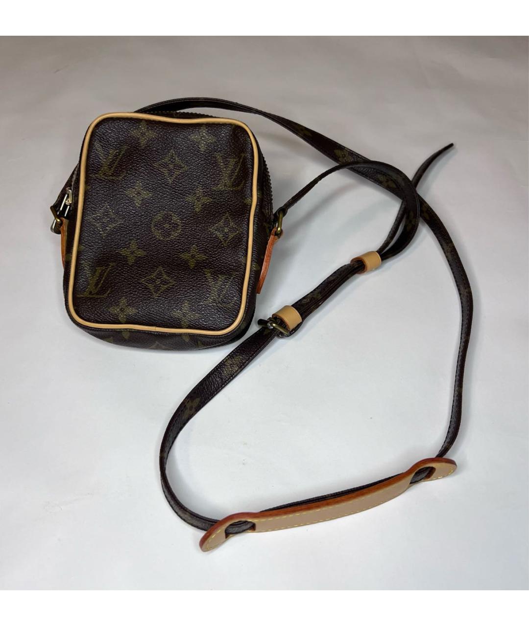 LOUIS VUITTON Коричневая сумка через плечо, фото 8