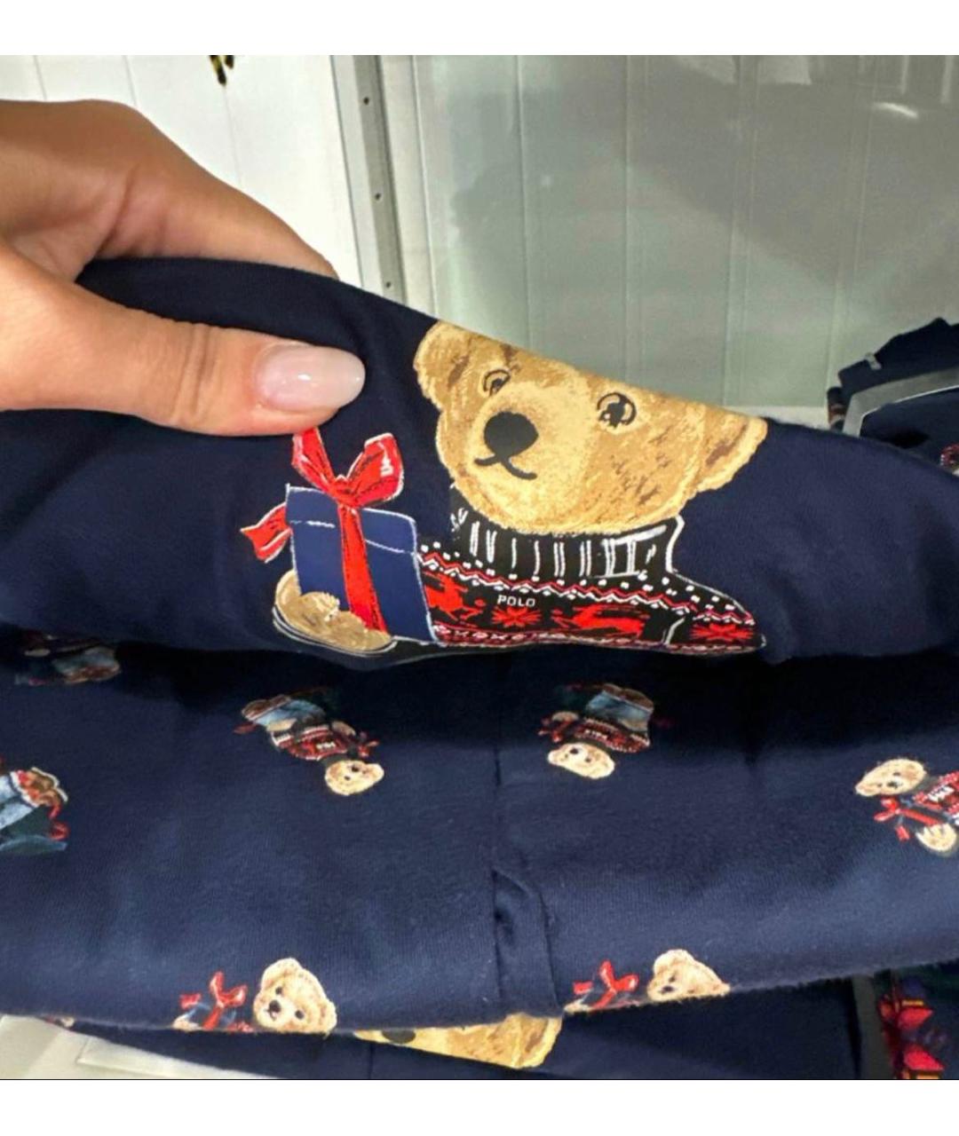 POLO RALPH LAUREN Темно-синяя пижама, фото 4