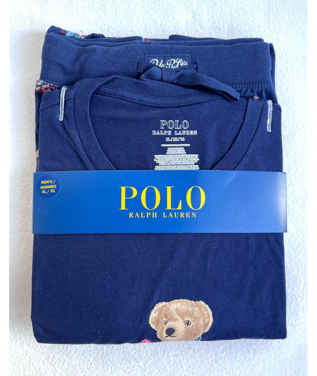 POLO RALPH LAUREN Темно-синяя пижама, фото 5