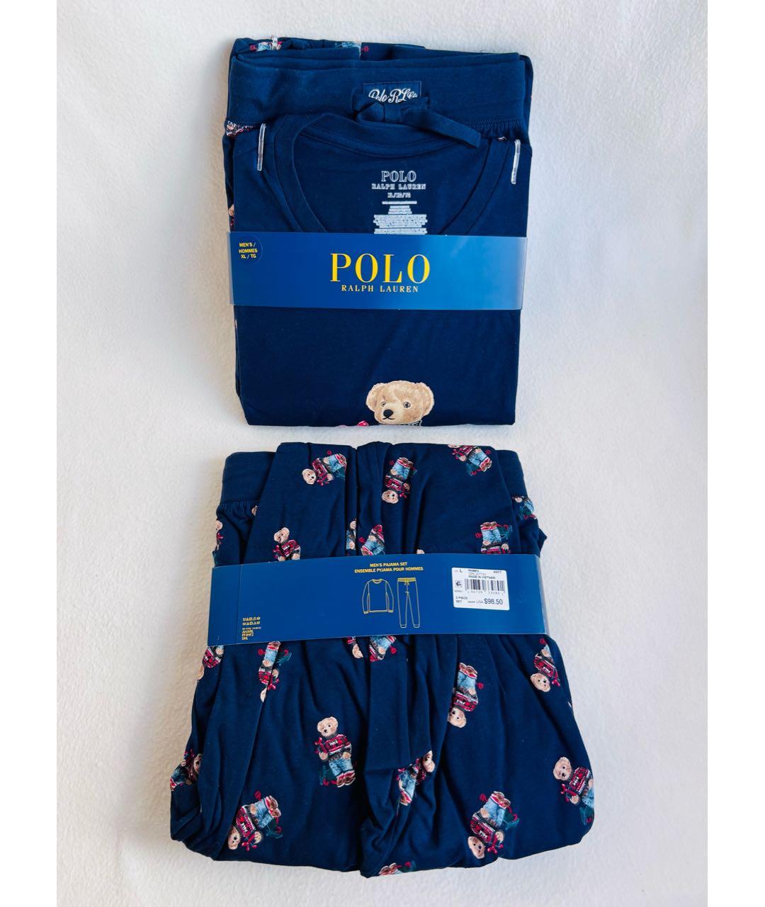 POLO RALPH LAUREN Темно-синяя пижама, фото 3