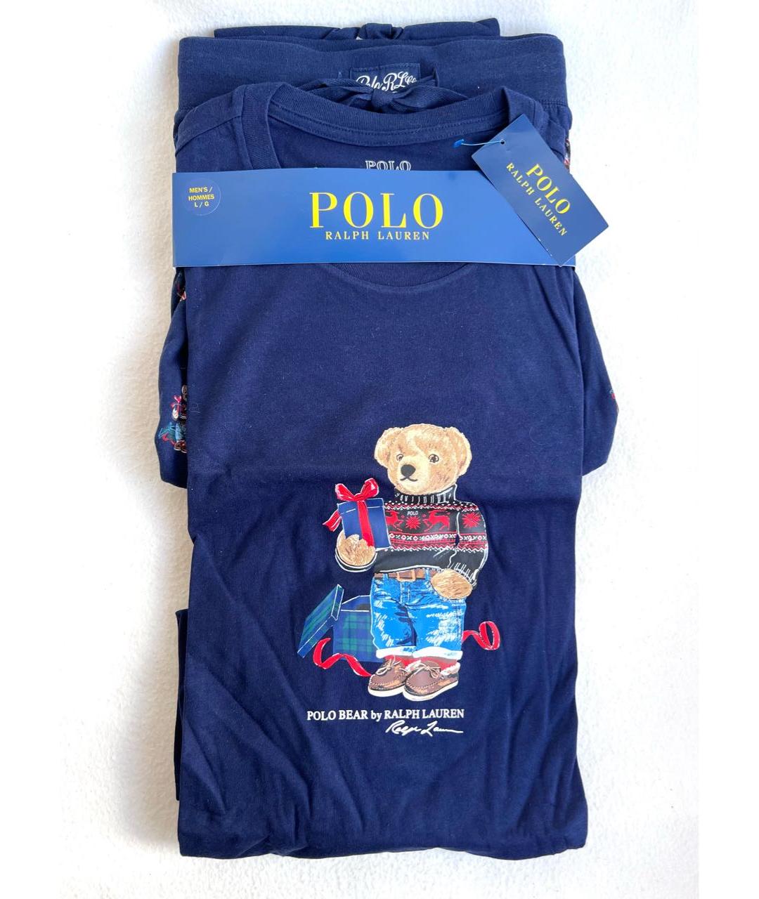 POLO RALPH LAUREN Темно-синяя пижама, фото 4