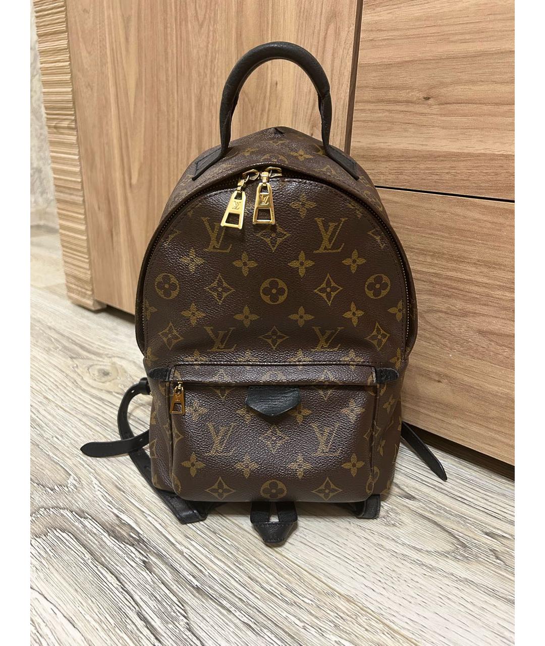 LOUIS VUITTON Коричневый рюкзак, фото 9