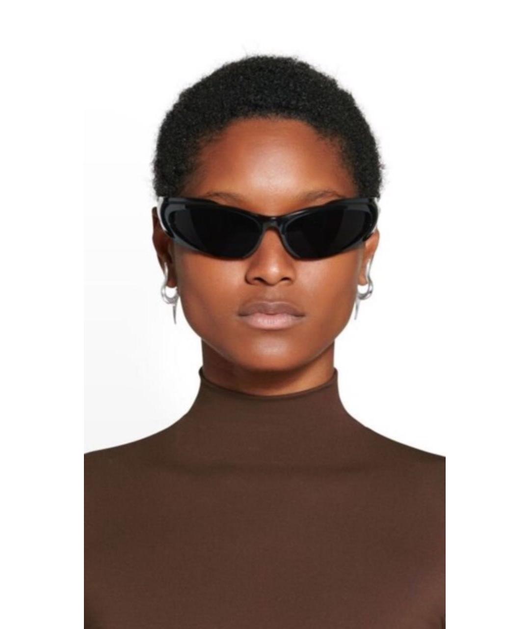 BALENCIAGA Серебряные серебряные серьги, фото 4