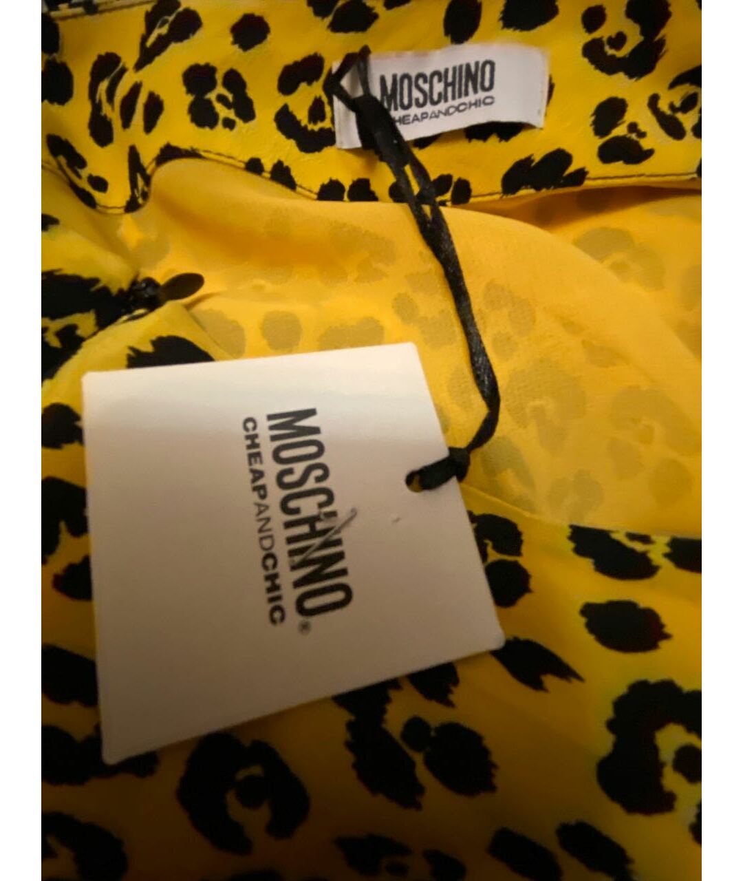 MOSCHINO Мульти шелковое повседневное платье, фото 5