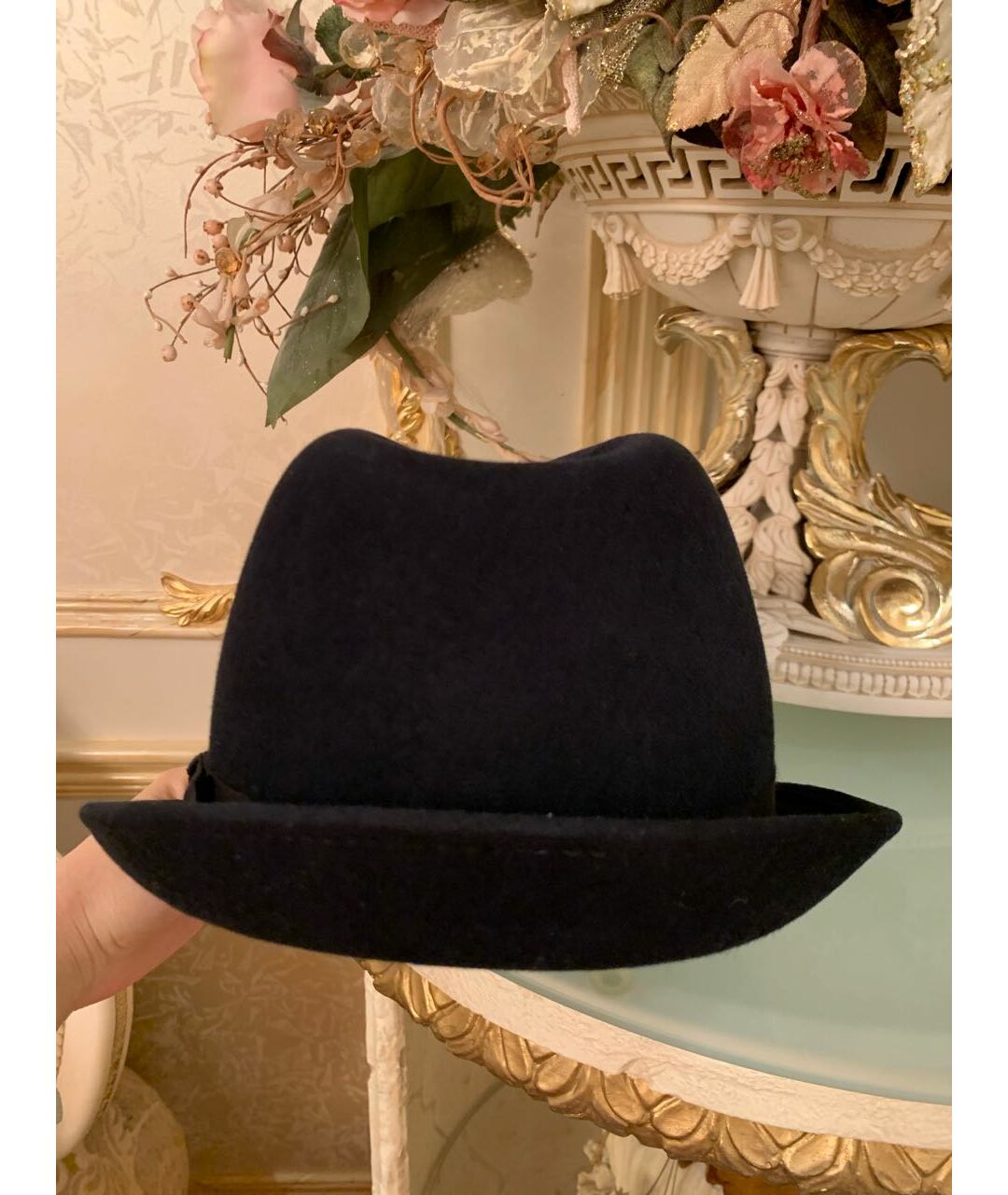 CHANEL Черная шляпа, фото 7