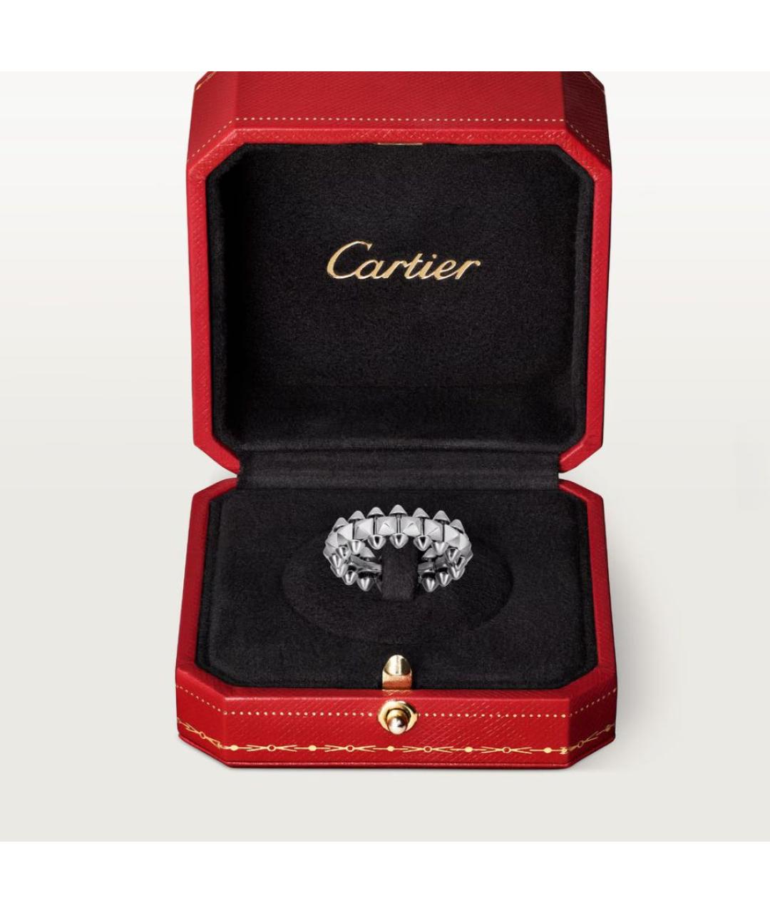 CARTIER Серебряное кольцо из белого золота, фото 7