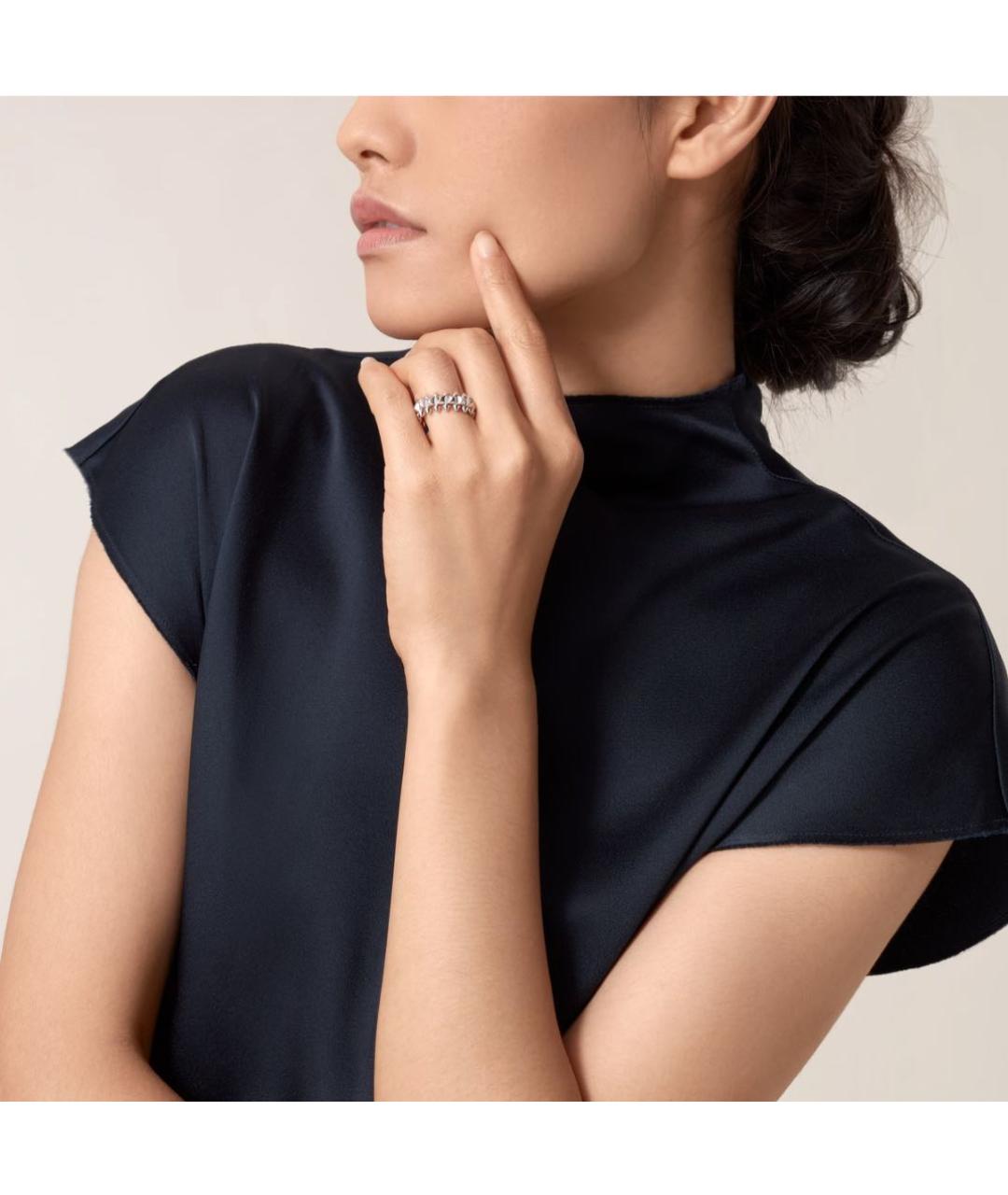 CARTIER Серебряное кольцо из белого золота, фото 3