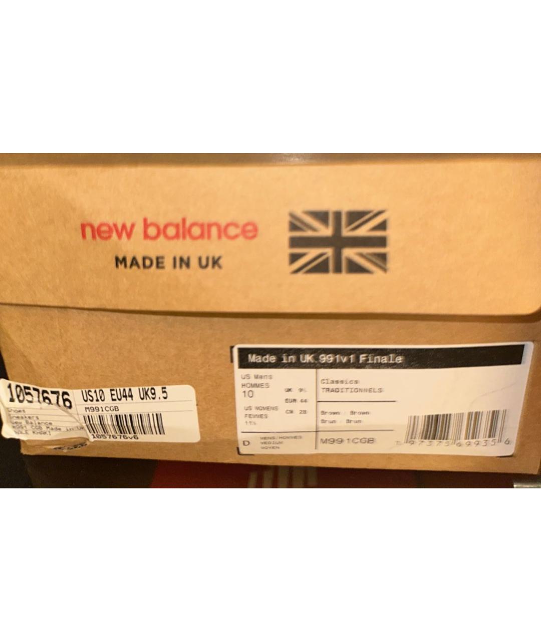 NEW BALANCE Нубуковые низкие кроссовки / кеды, фото 5