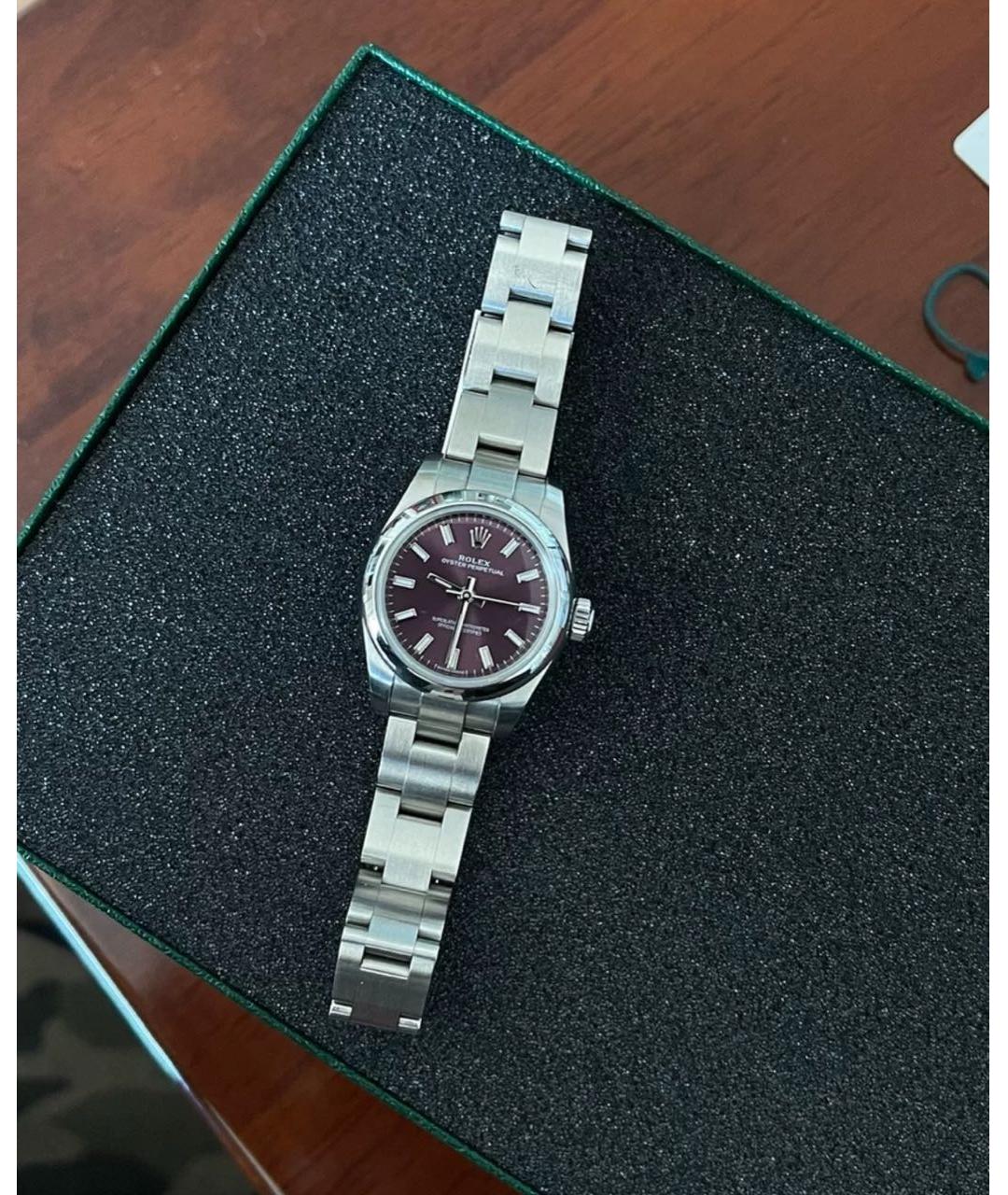 ROLEX Серебряные часы, фото 3