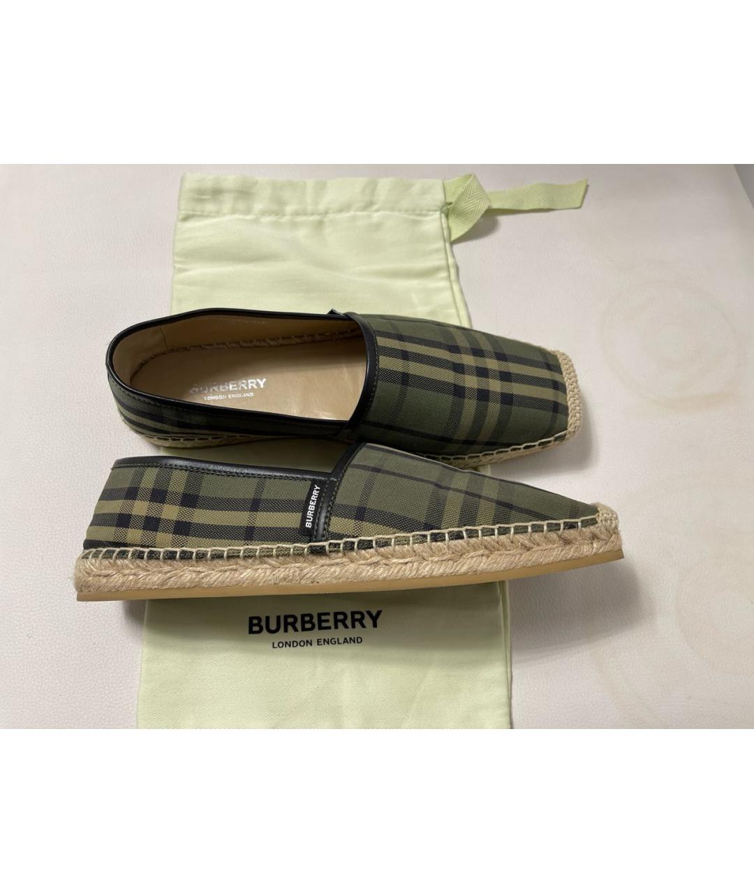 BURBERRY Мульти текстильные эспадрильи, фото 4