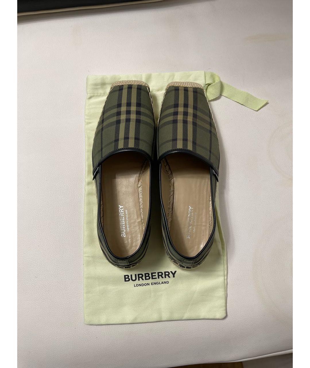 BURBERRY Мульти текстильные эспадрильи, фото 6