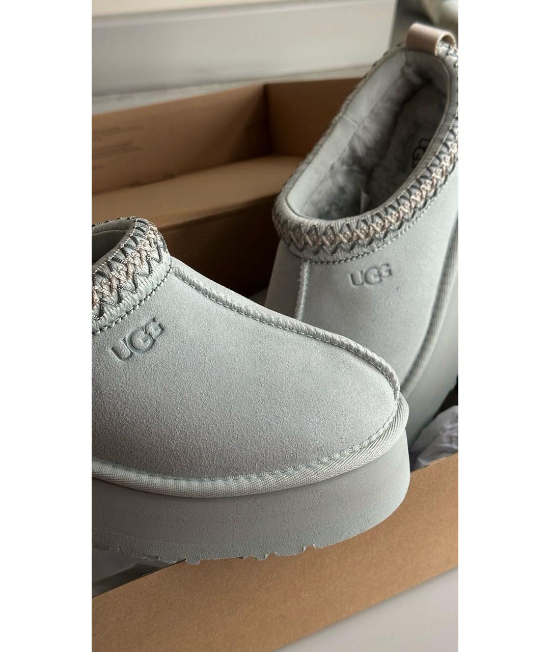 UGG AUSTRALIA Серые замшевые ботинки, фото 6