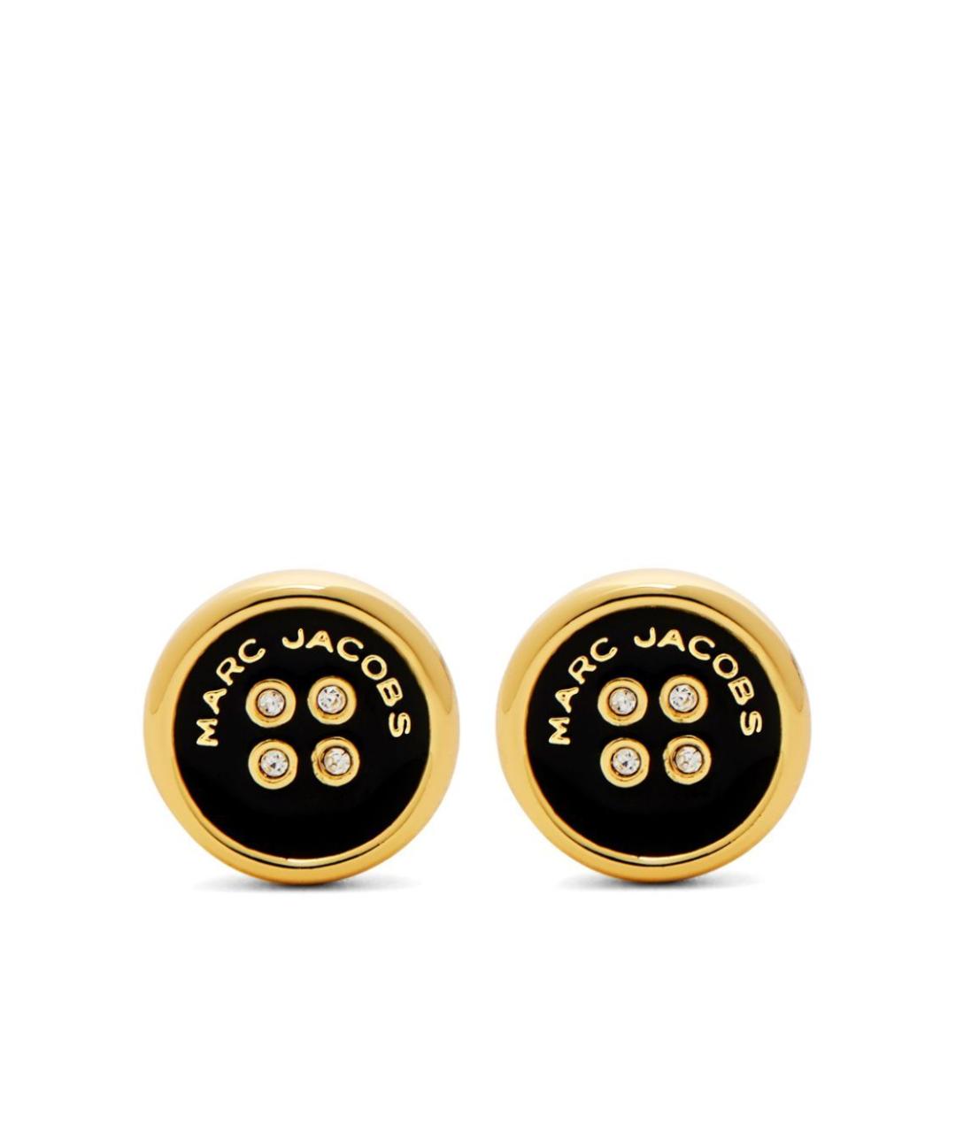 MARC JACOBS Золотые латунные серьги, фото 1