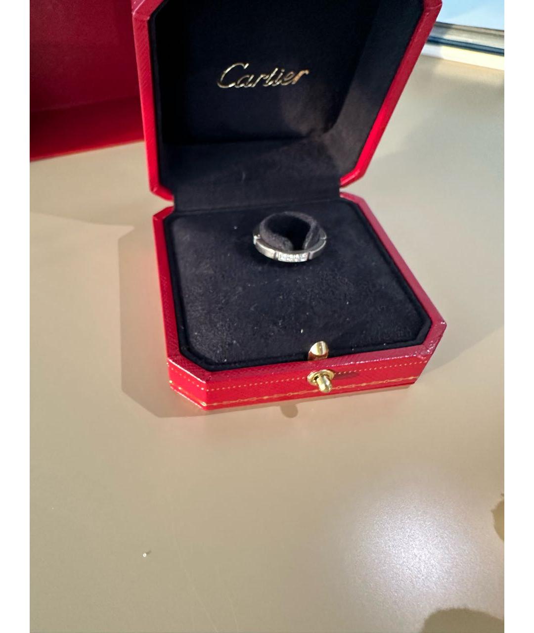 CARTIER Белое кольцо из белого золота, фото 3