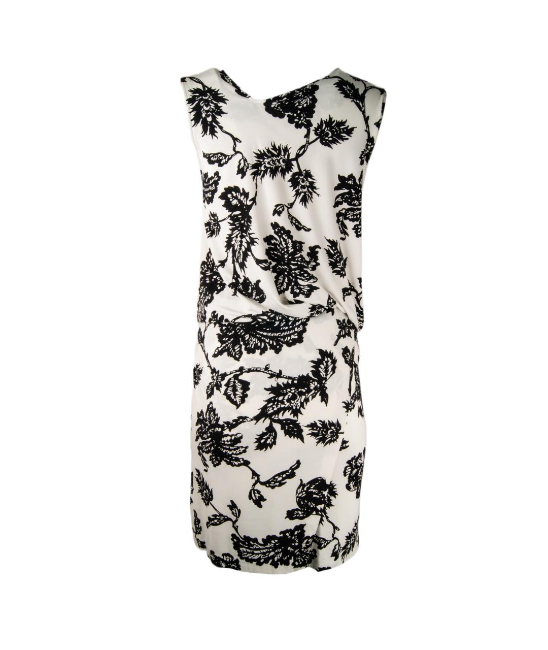 GIVENCHY Белое вискозное коктейльное платье, фото 4