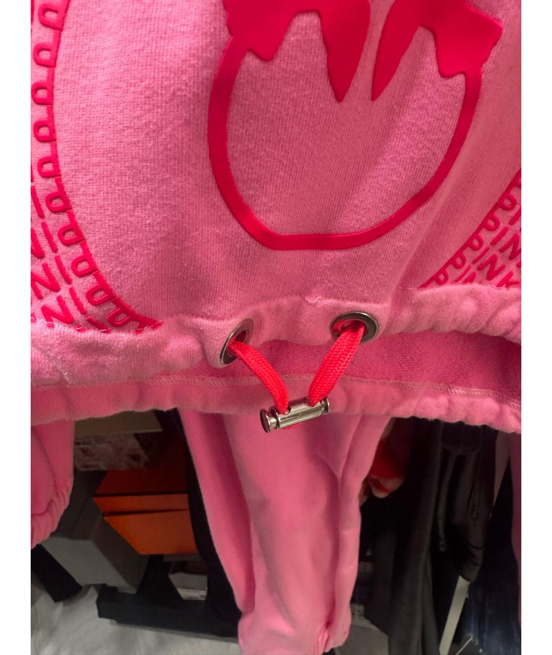 PINKO Розовый хлопковый спортивные костюмы, фото 6