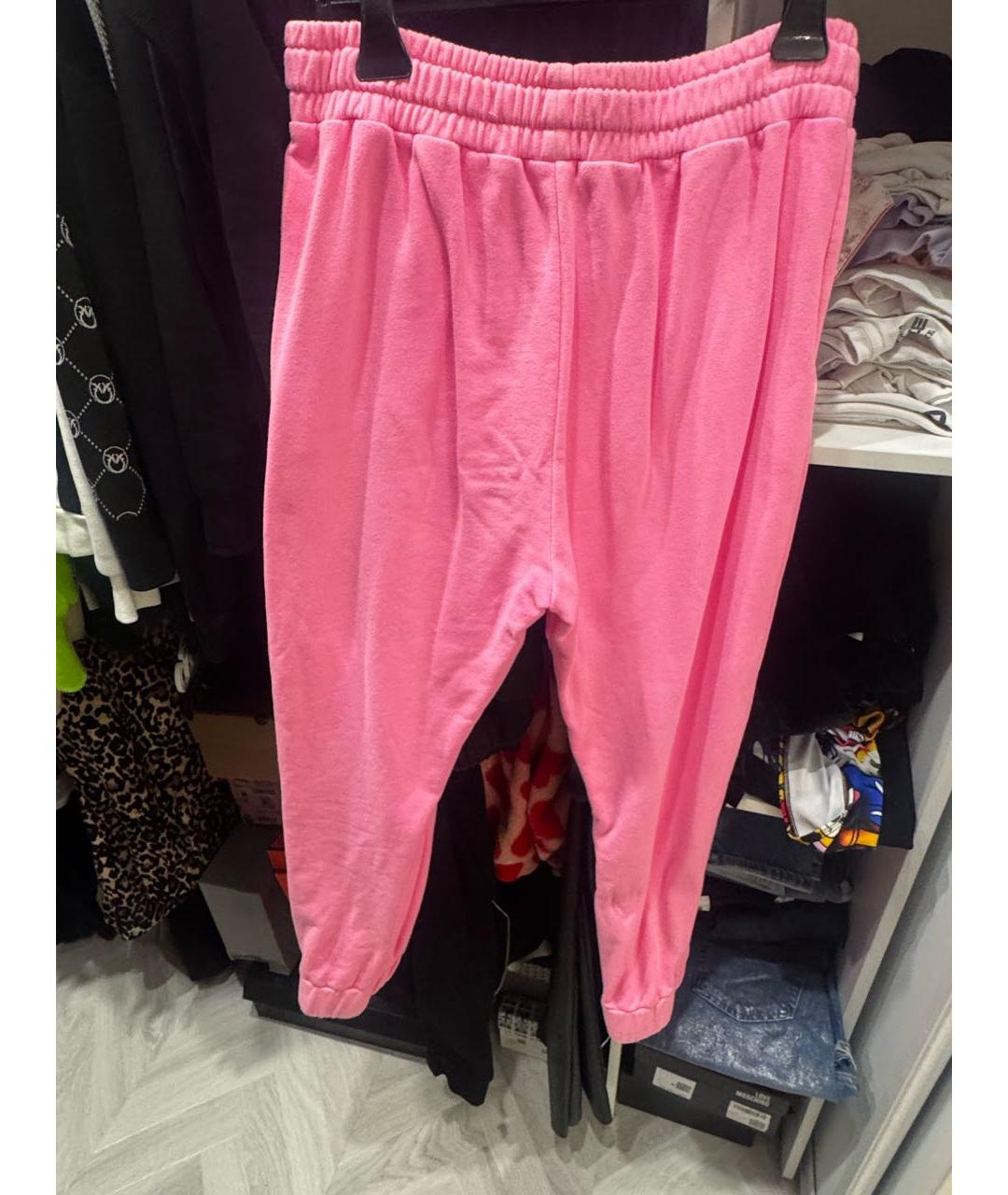 PINKO Розовый хлопковый спортивные костюмы, фото 2