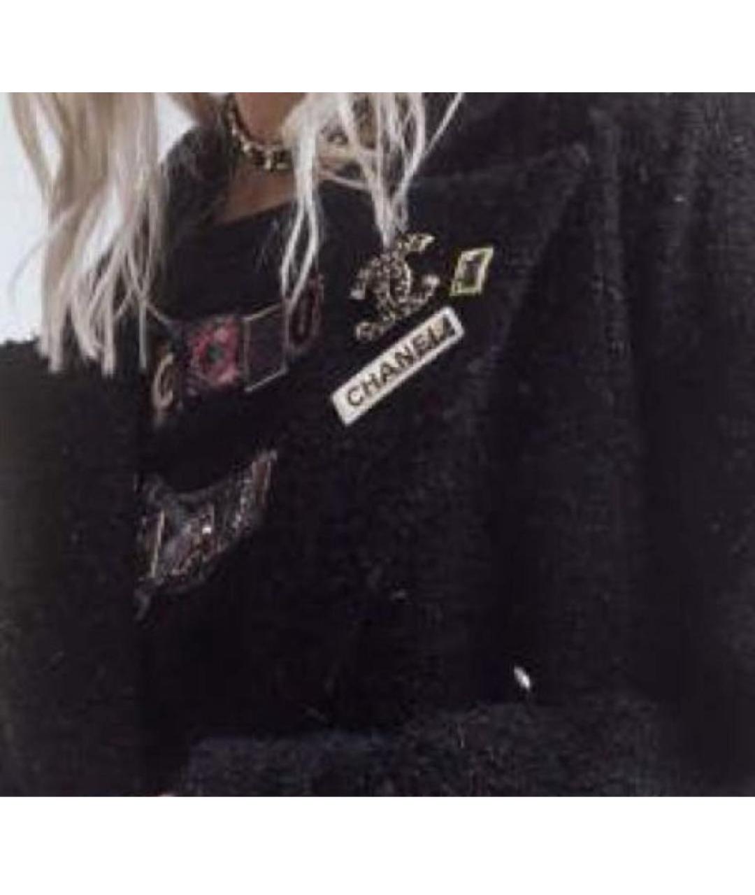 CHANEL Серебряная металлическая булавка / брошь, фото 6