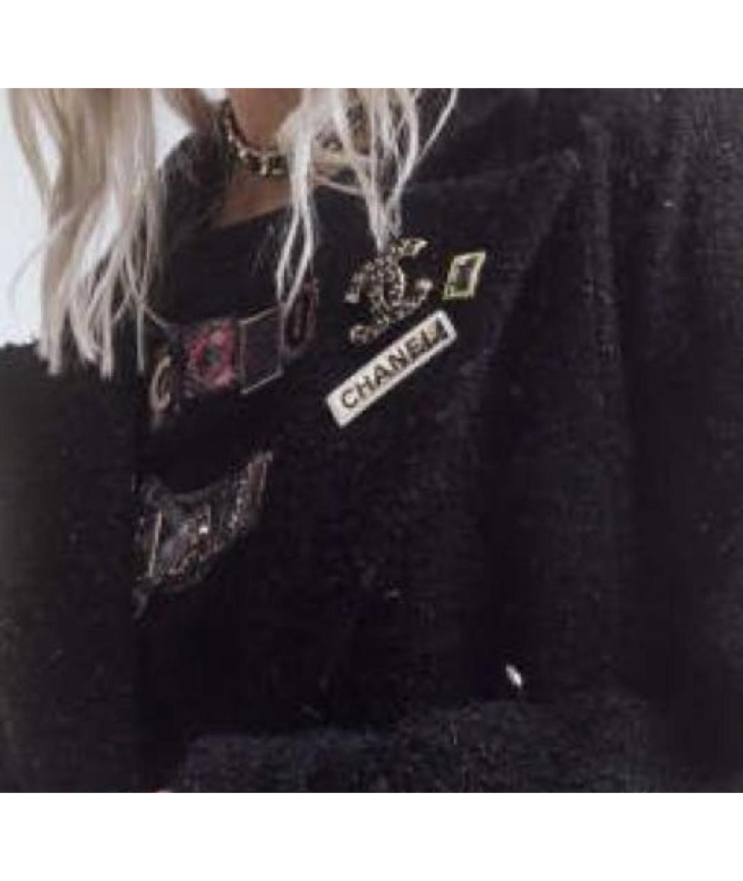 CHANEL Серебряная металлическая булавка / брошь, фото 6
