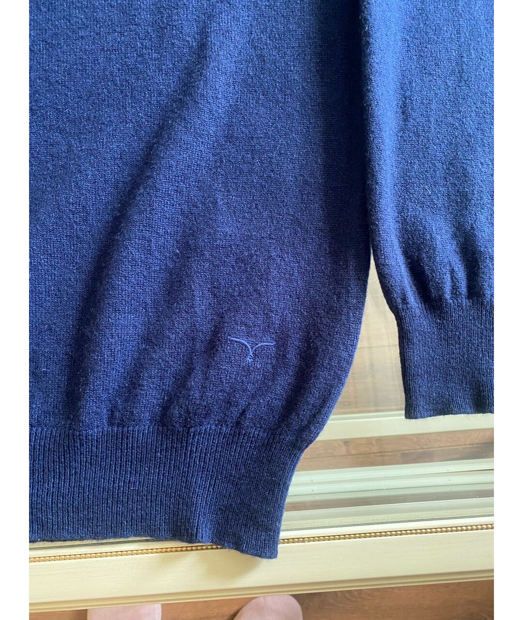 LARUSMIANI Синий кашемировый джемпер / свитер, фото 4