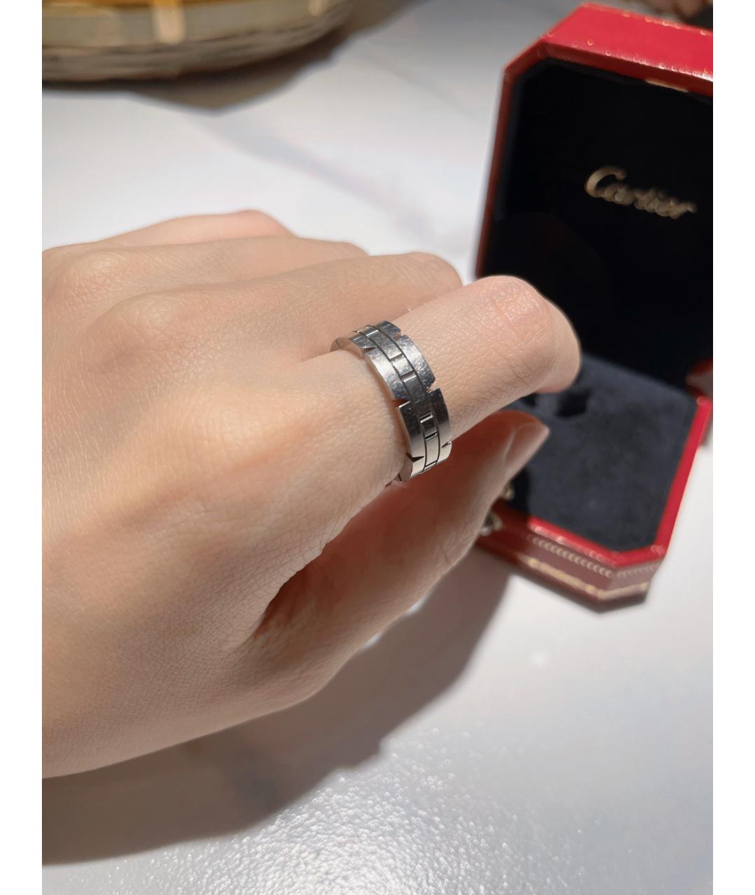 CARTIER Серебряное кольцо из белого золота, фото 3