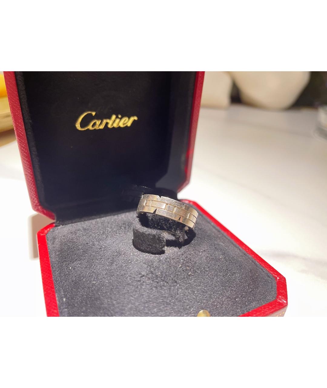 CARTIER Серебряное кольцо из белого золота, фото 6