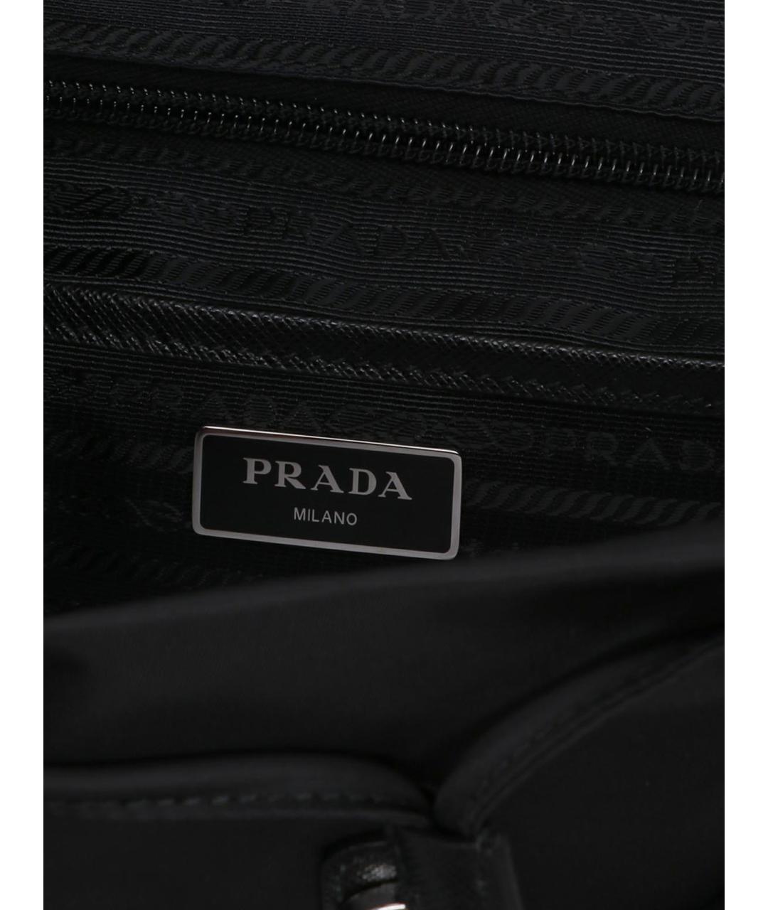 PRADA Черный рюкзак, фото 4