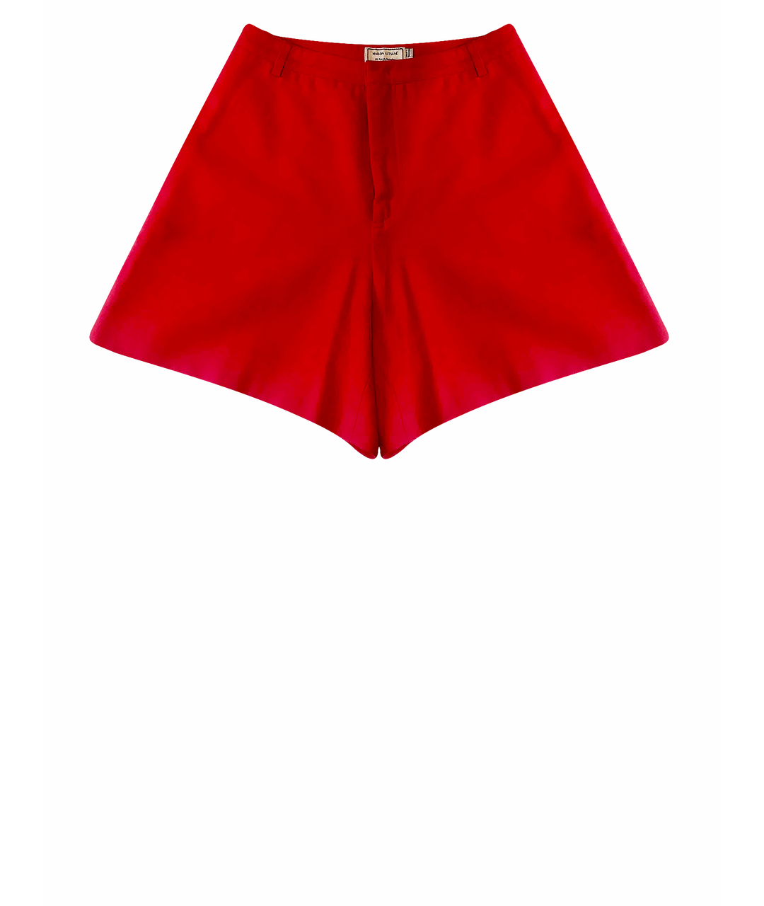 MAISON KITSUNE Красные хлопковые шорты, фото 1