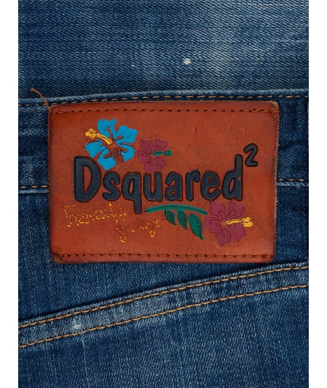 DSQUARED2 Синие шорты, фото 4