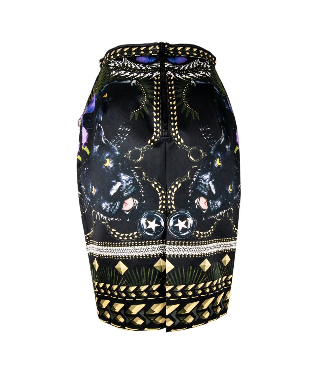 GIVENCHY Мульти хлопковая юбка миди, фото 4