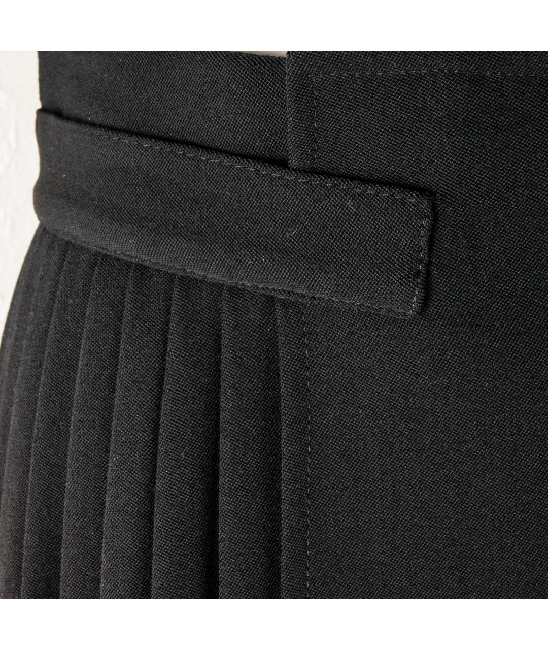 GIVENCHY Черная шерстяная юбка миди, фото 2