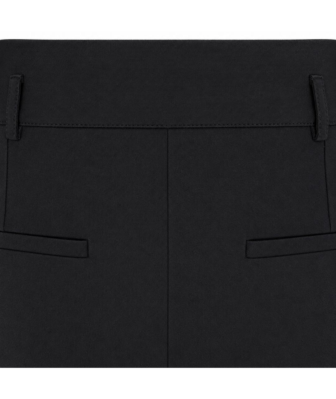 GIVENCHY Черные вискозные брюки широкие, фото 4