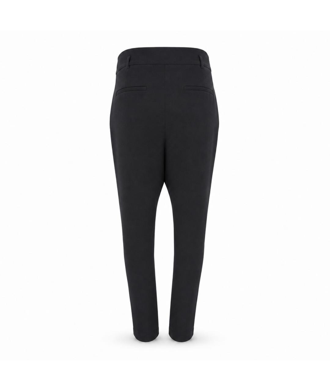 GIVENCHY Черные вискозные брюки широкие, фото 3