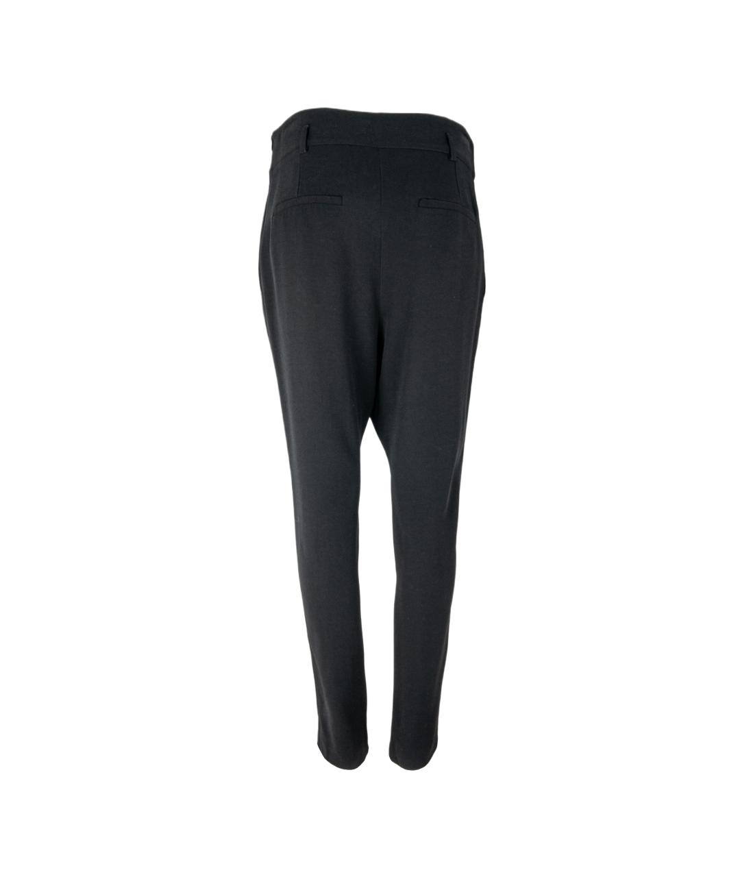 GIVENCHY Черные вискозные брюки широкие, фото 3