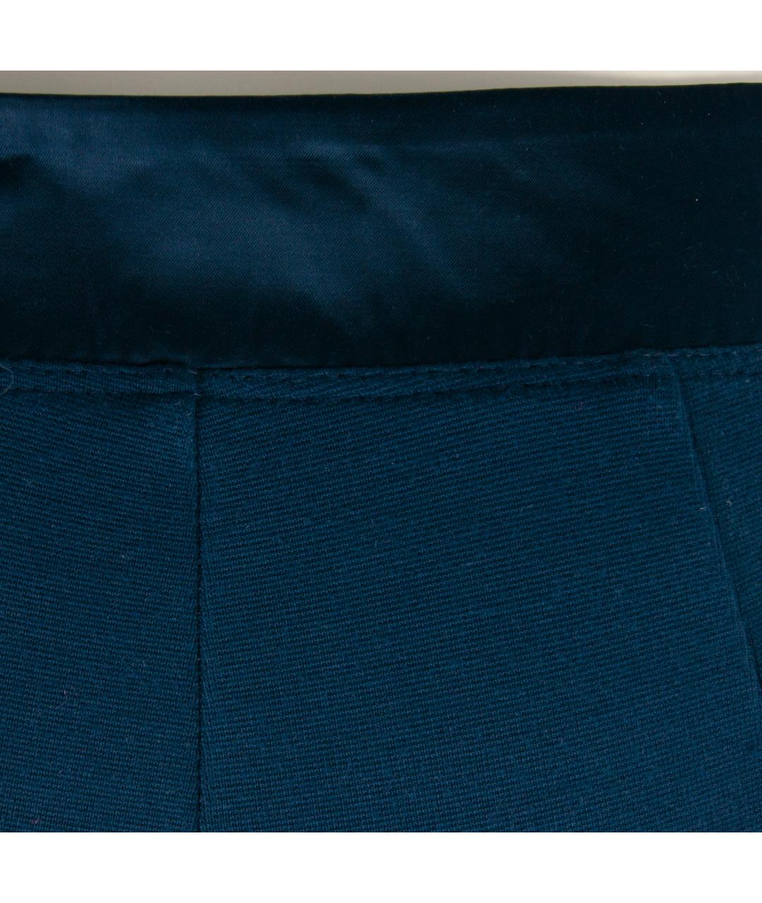 GIVENCHY Темно-синие вискозные брюки узкие, фото 4