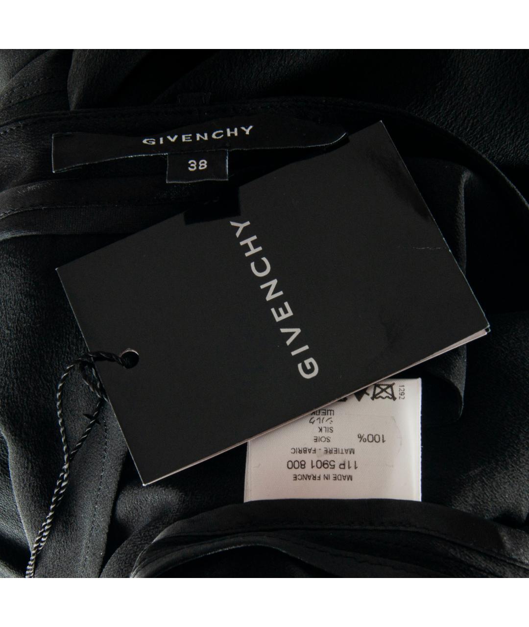 GIVENCHY Черные шелковые брюки широкие, фото 5
