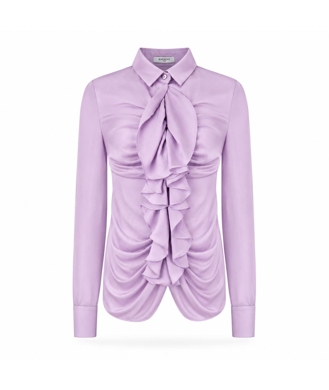 GIVENCHY Розовая полиэстеровая блузы, фото 1