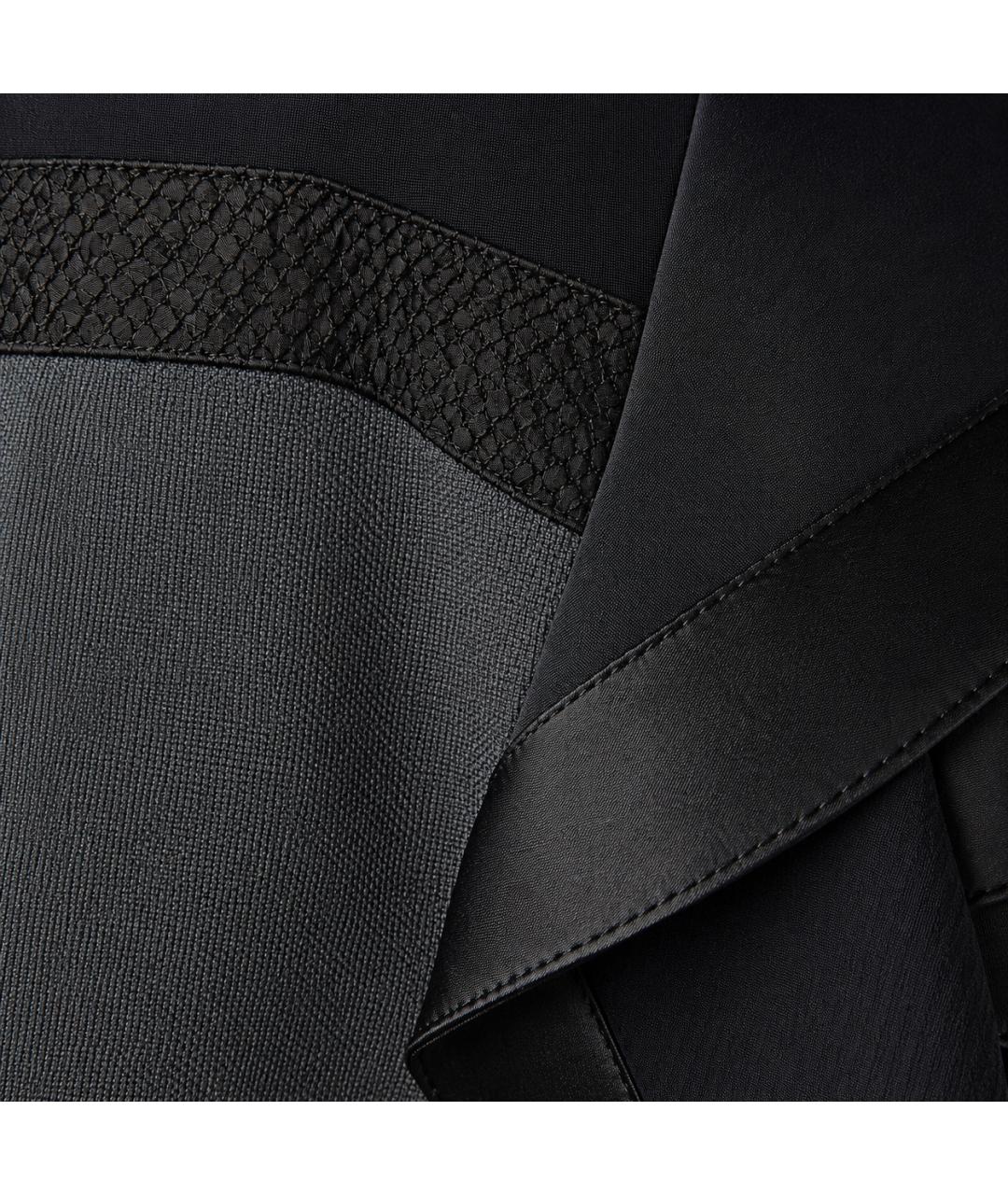 GIVENCHY Черная шелковая блузы, фото 3