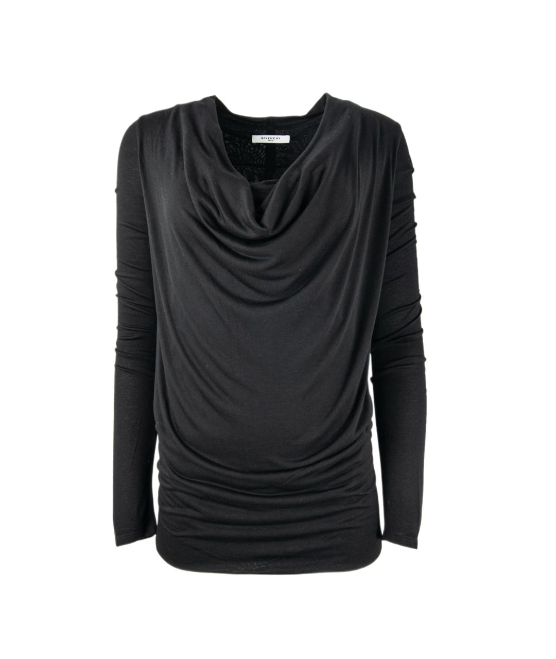 GIVENCHY Черный вискозный джемпер / свитер, фото 1