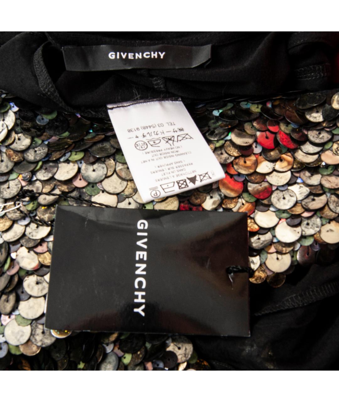 GIVENCHY Золотая шелковая блузы, фото 4
