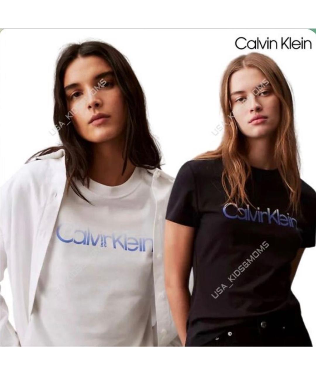 CALVIN KLEIN Серая хлопковая футболка, фото 4