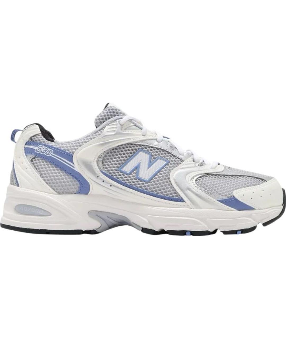 NEW BALANCE Голубые текстильные кроссовки, фото 1