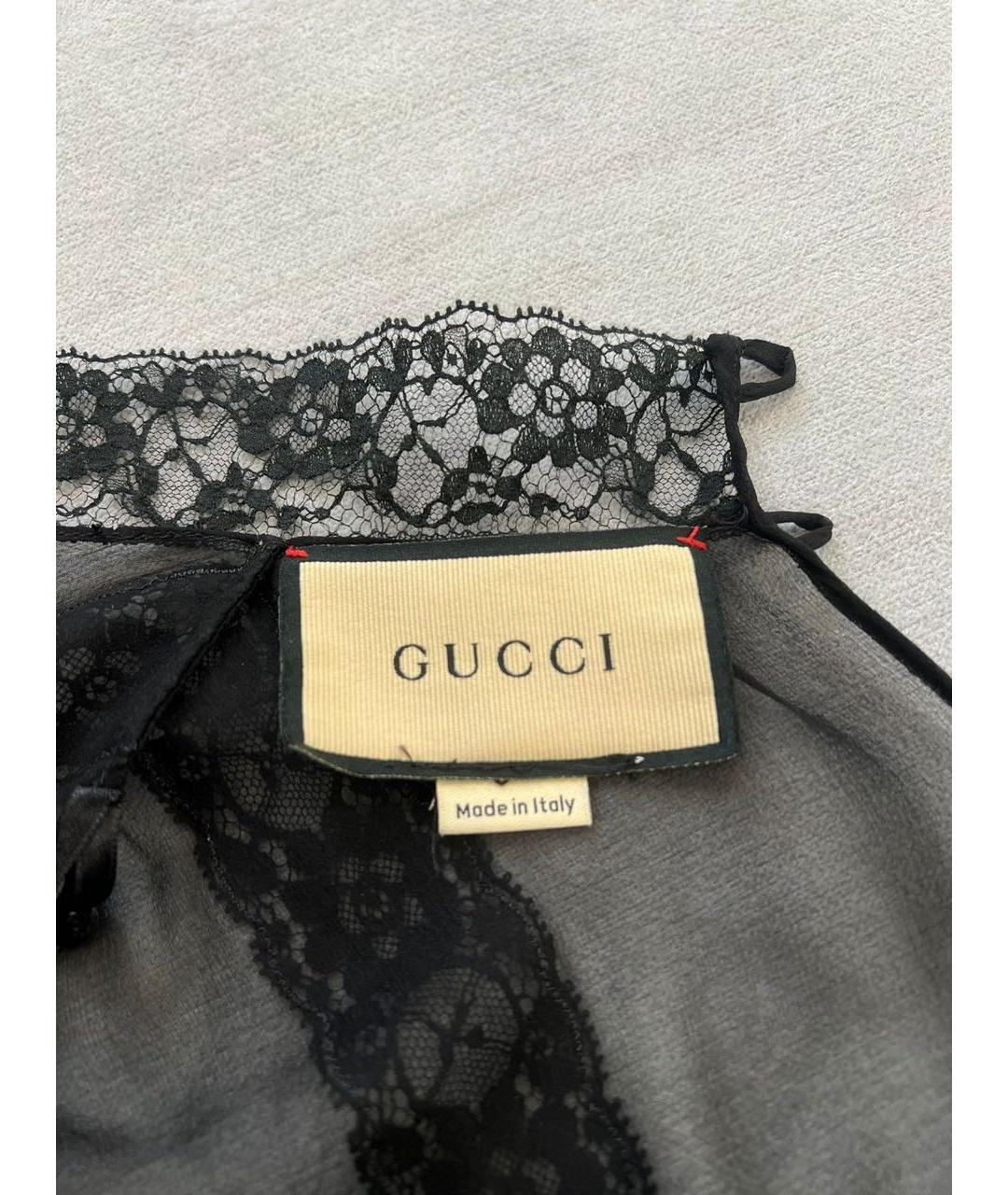 GUCCI Черное коктейльное платье, фото 3