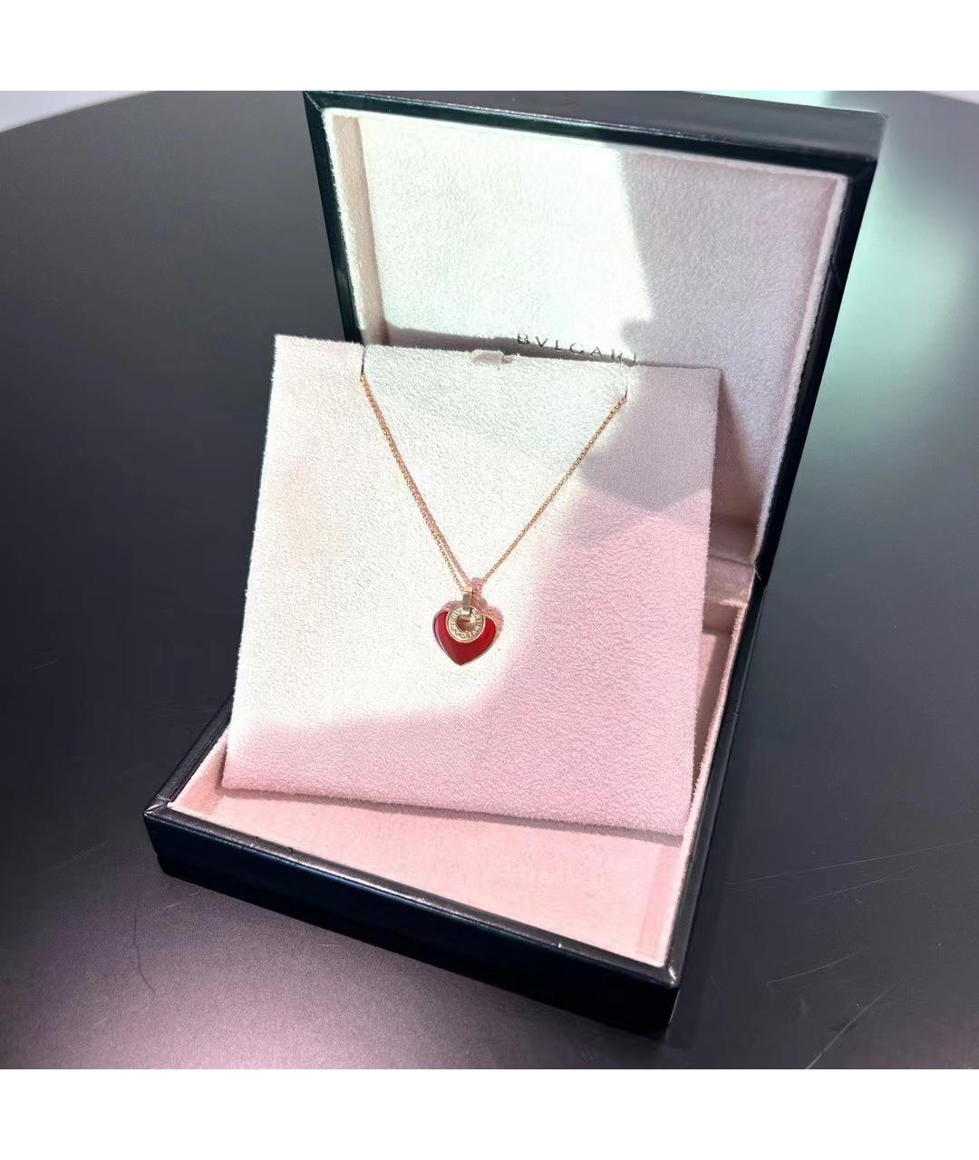 BVLGARI Золотое колье из розового золота, фото 4