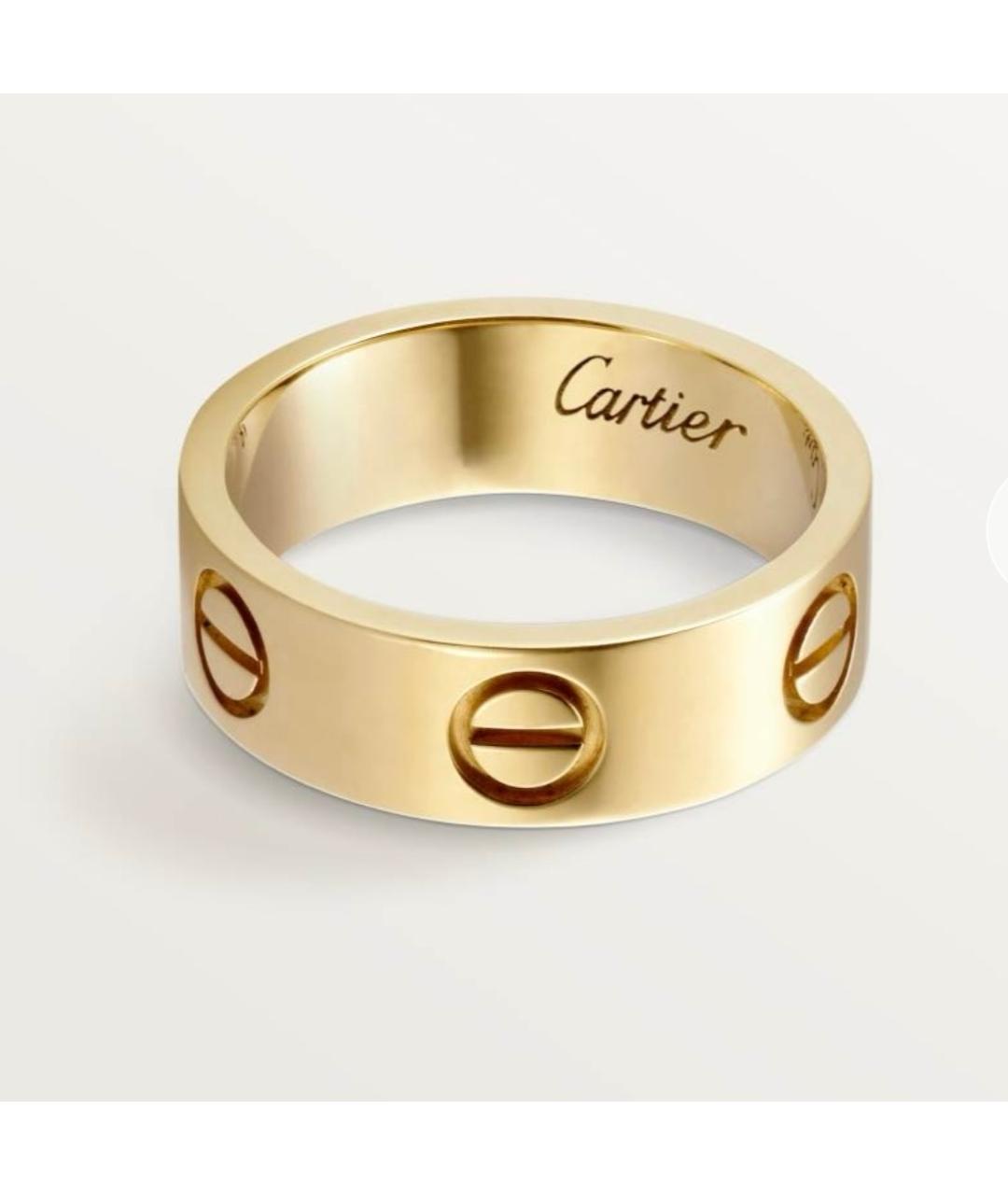 CARTIER Желтое кольцо из желтого золота, фото 4