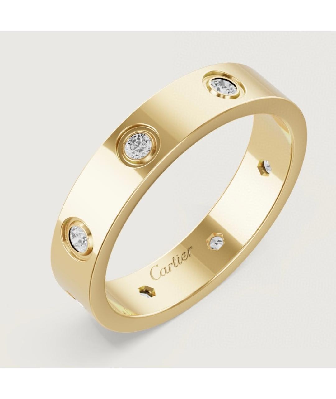 CARTIER Желтое кольцо из желтого золота, фото 4